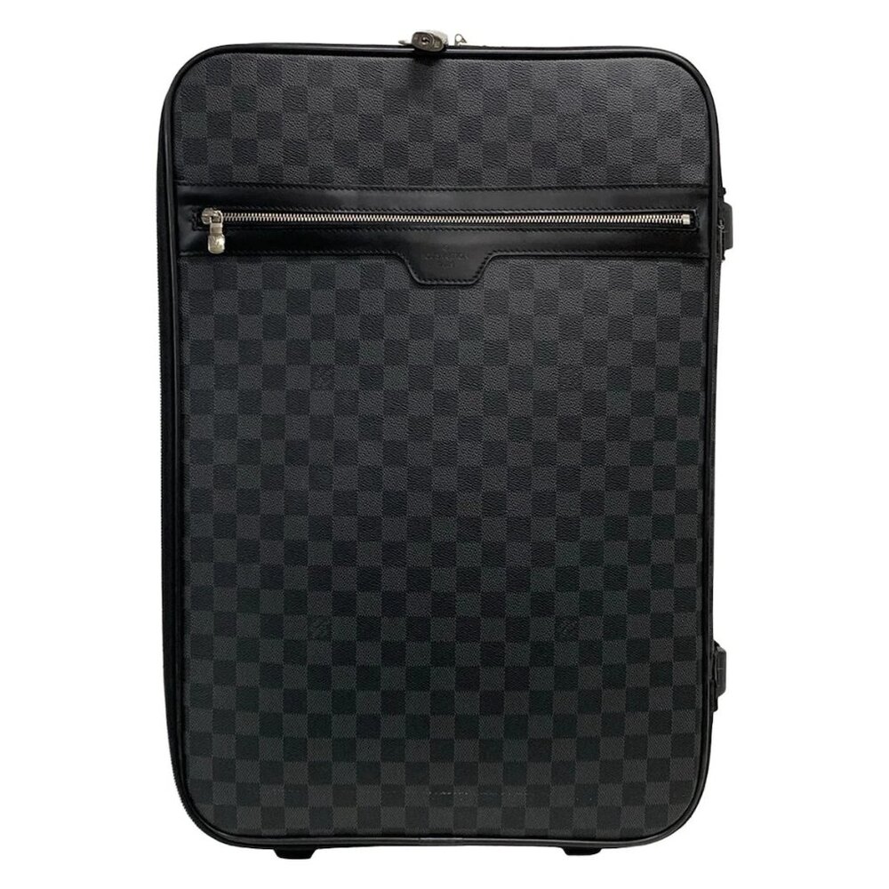 Authentic LOUIS VUITTON Pegase 60 Damier Graphite Suitcase bran1042-110825
